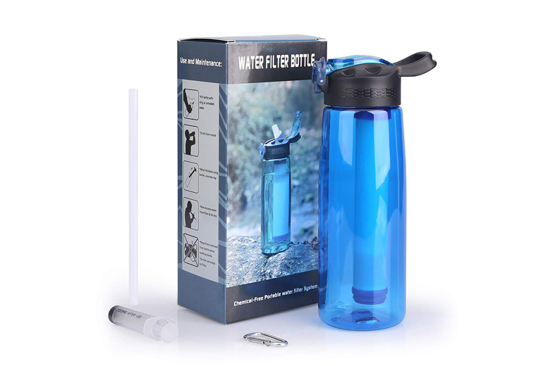 Newkiton Water Filter Bottle Gooray 